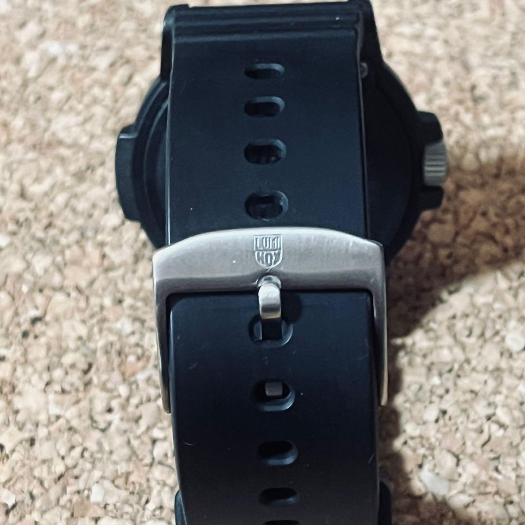 LUMINOXシリーズ0320／オレンジ カーボンケース