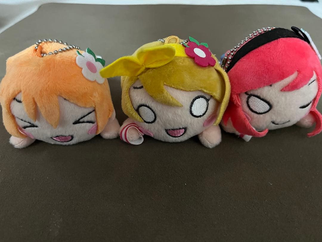 ラブライブ！寝そべりキーチェーンマスコット全9体