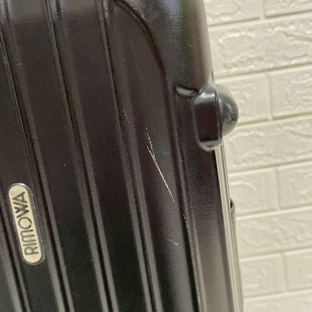 美品　リモワ　サルサ　キャリーケース　61L ポリカーボネート　スーツケース　黒