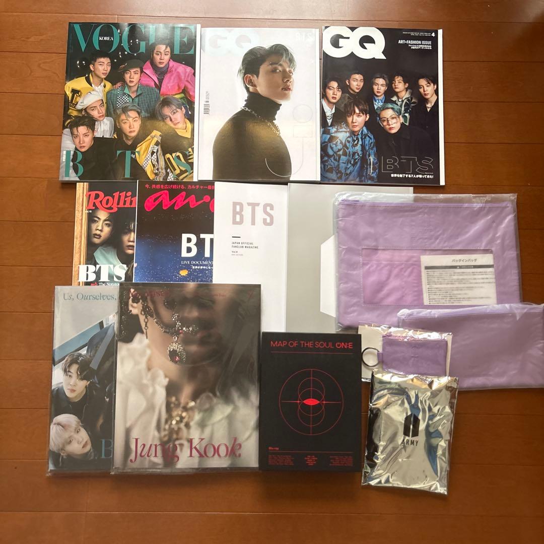 【BTS】写真集、雑誌、Blu-ray等、まとめ売り