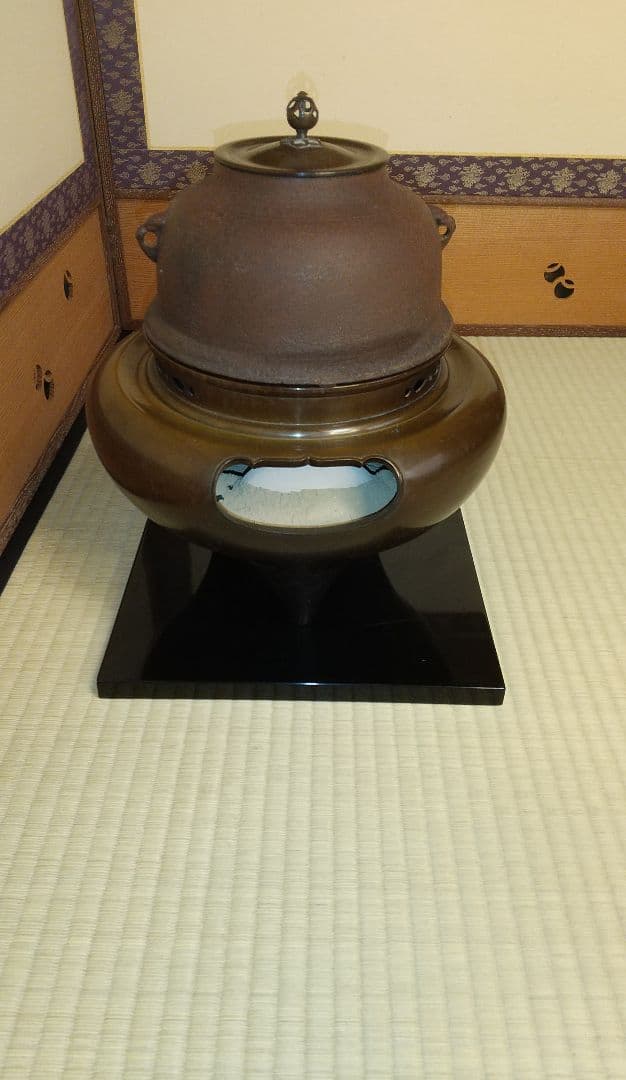 唐金 朝鮮風炉釜