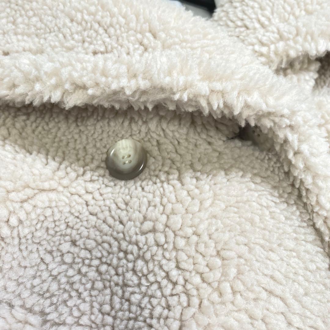 未使用級♡ブルーフロンセ 24aw テディベアコート 厚手 定価3.3万円