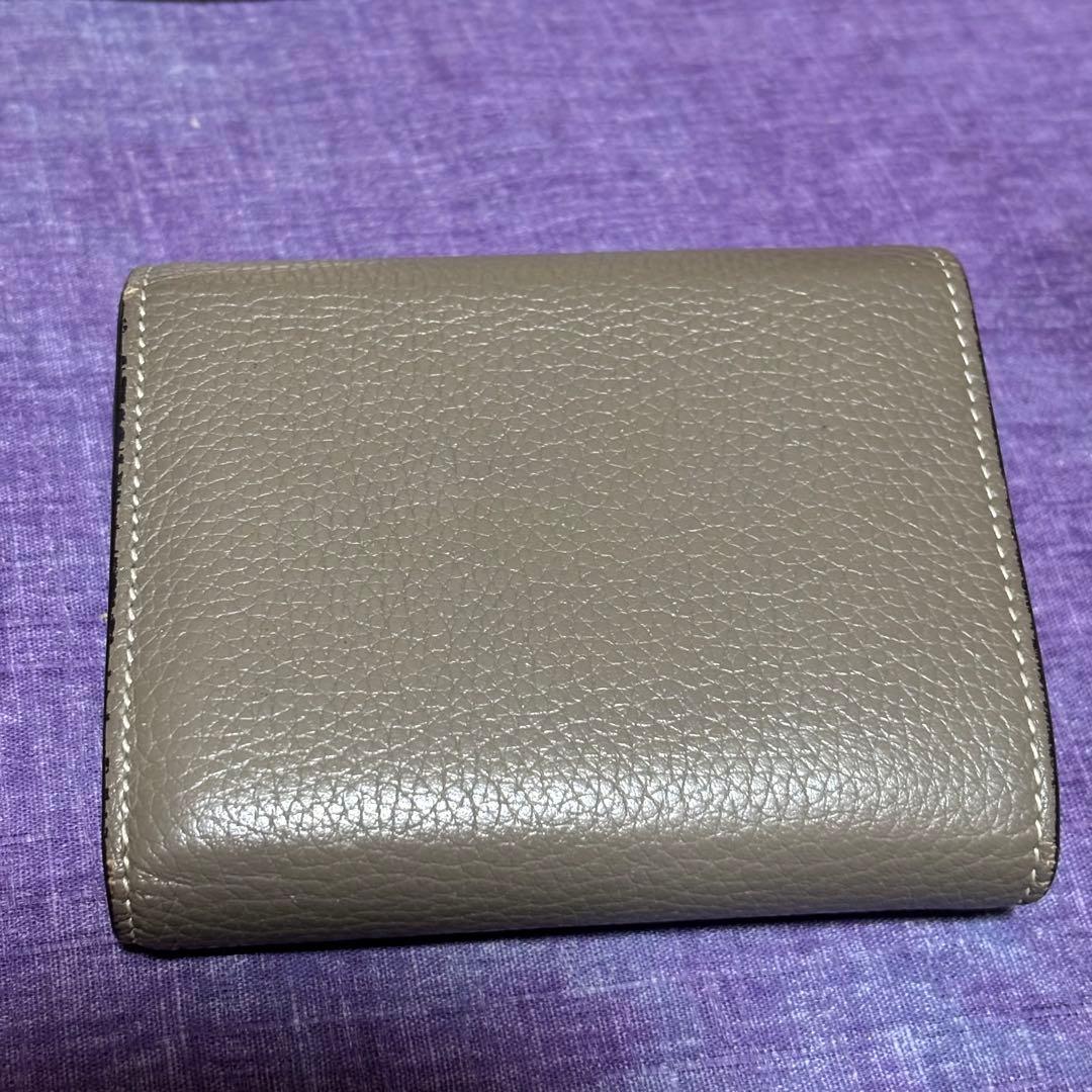 セリーヌ　CELINE 三つ折り財布　グレージュ 正規品