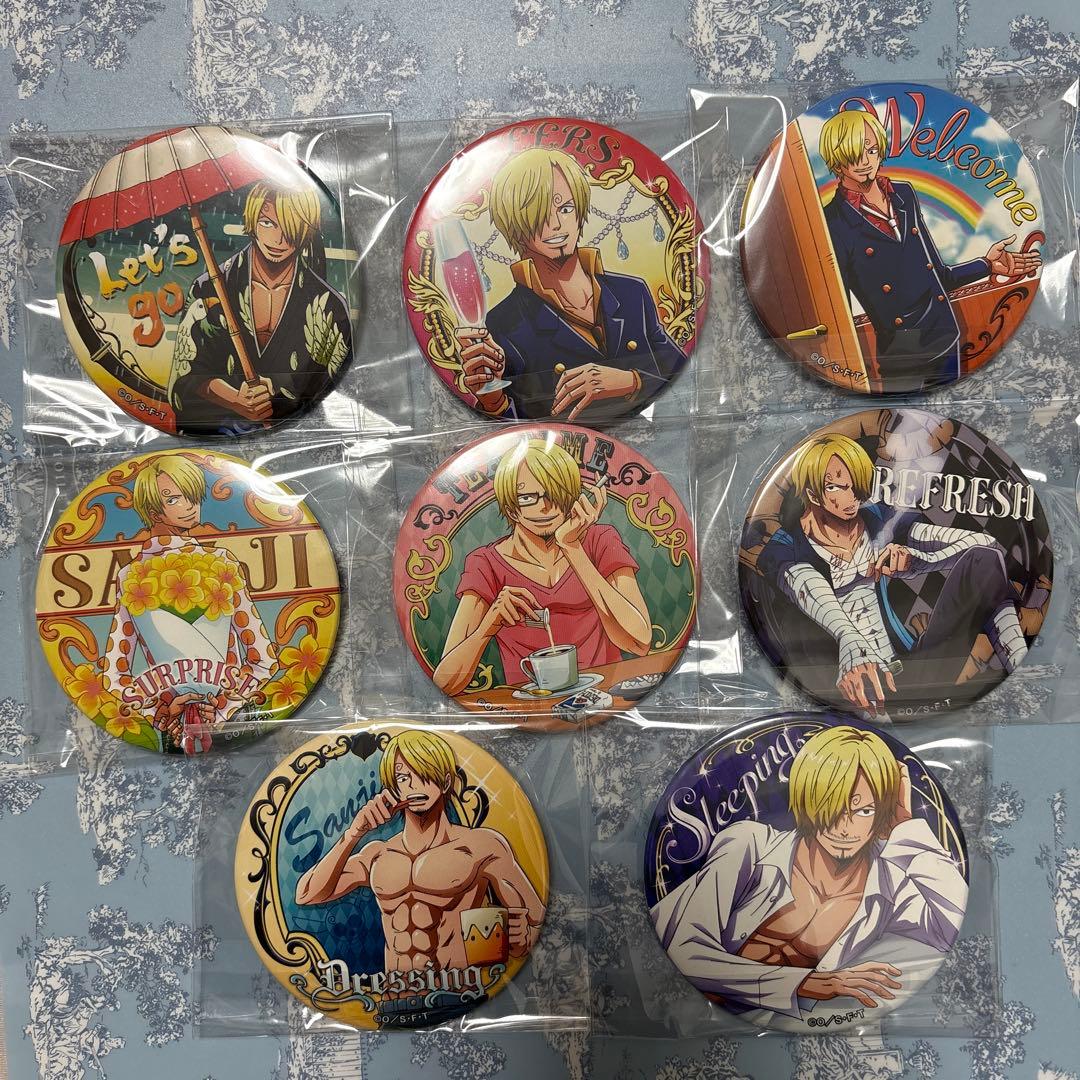 【バラ売り可】　ONE PIECE サンジ　輩缶バッジ