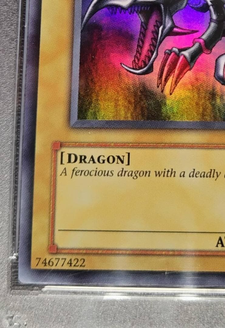 ★PSA９ RED-EYES B. DRAGON /真紅眼の黒竜　LOB-070