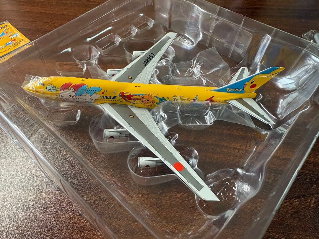 航空機・ヘリコプター Geministar ANA B747-400 JA8957 1/400