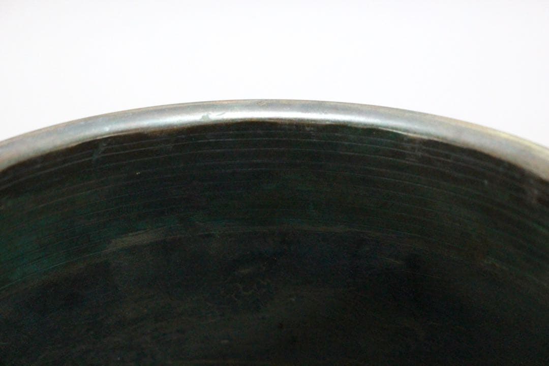 No5075 池坊専明好　御玄猪　薄端　重量3.95kg 池坊専啓箱書　送料無料