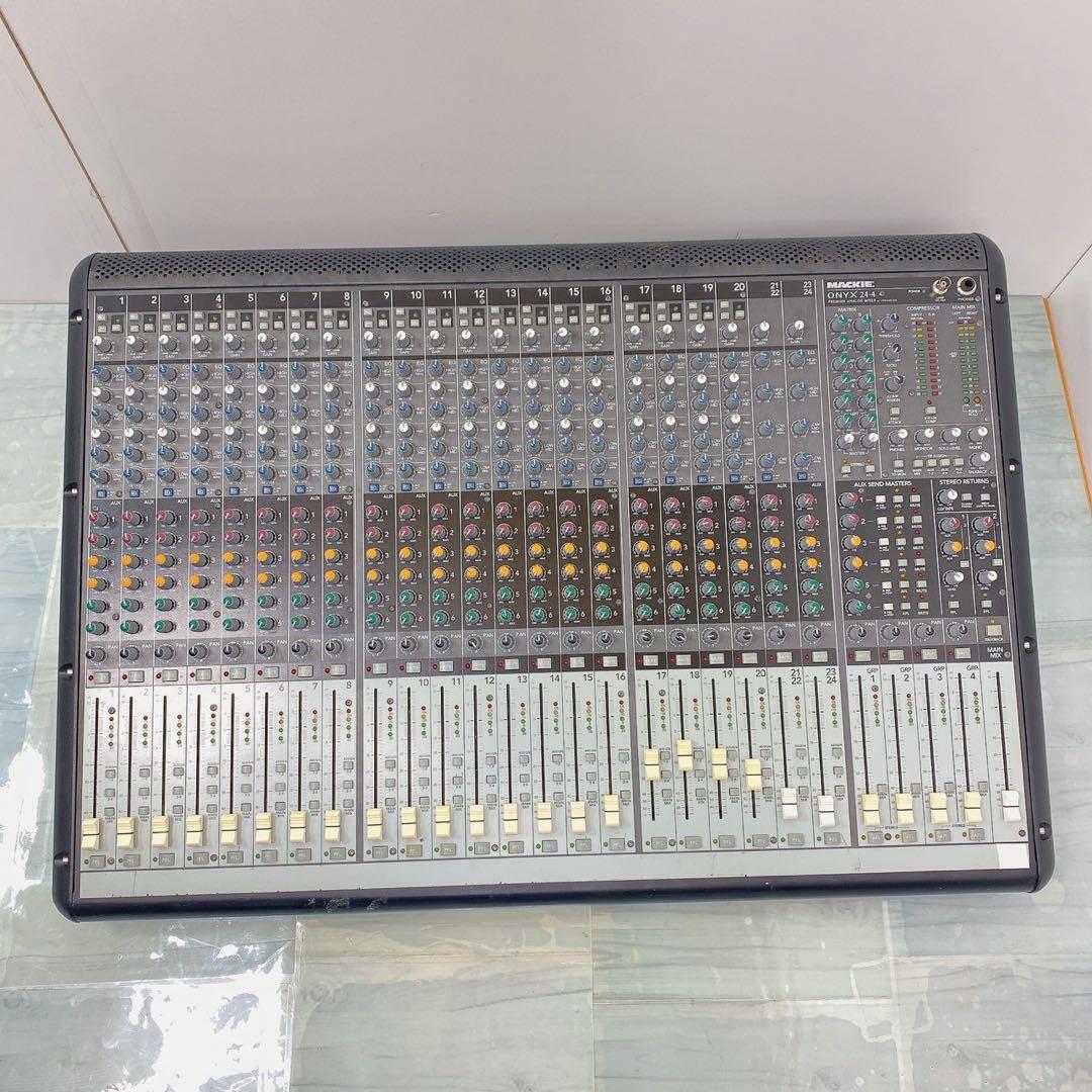 mackie Onyx 24.4 マッキー アナログ ミキサー