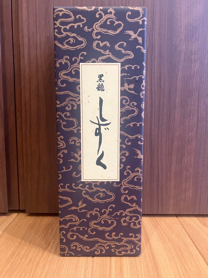 黒龍 しずく 純米大吟醸　2024 製造2025年10月　720ml