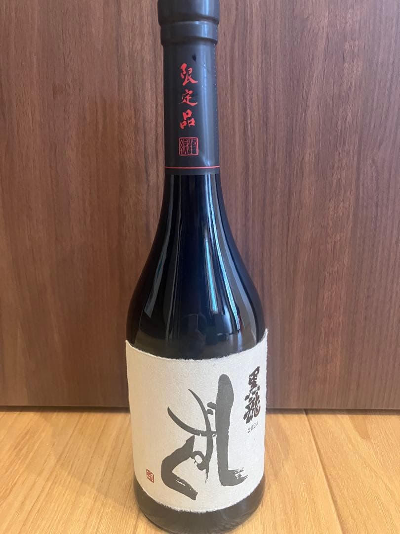 黒龍 しずく 純米大吟醸　2024 製造2025年10月　720ml