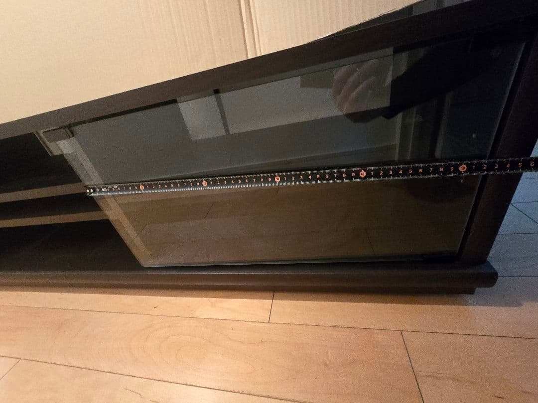 ダークブラウン 木製 テレビボード