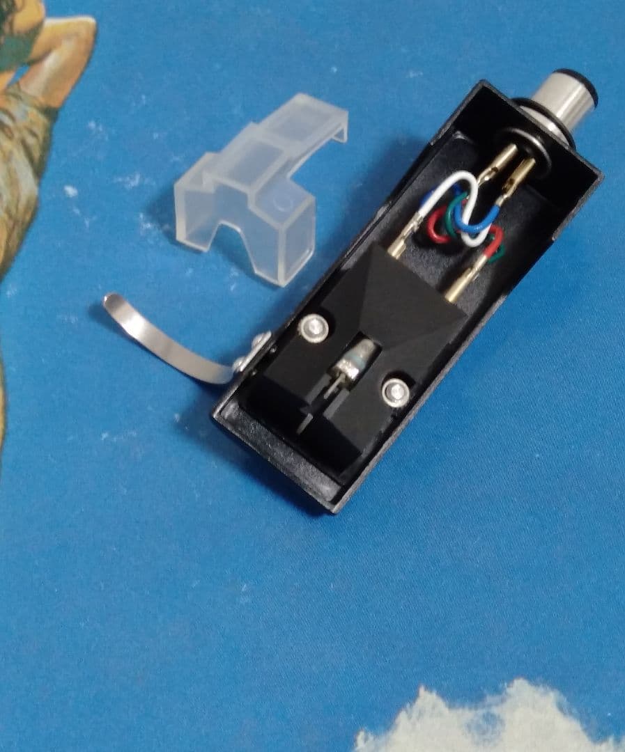 デノン MCカートリッジ DL-103 ヘッドシェル PCL-3 音質良好品