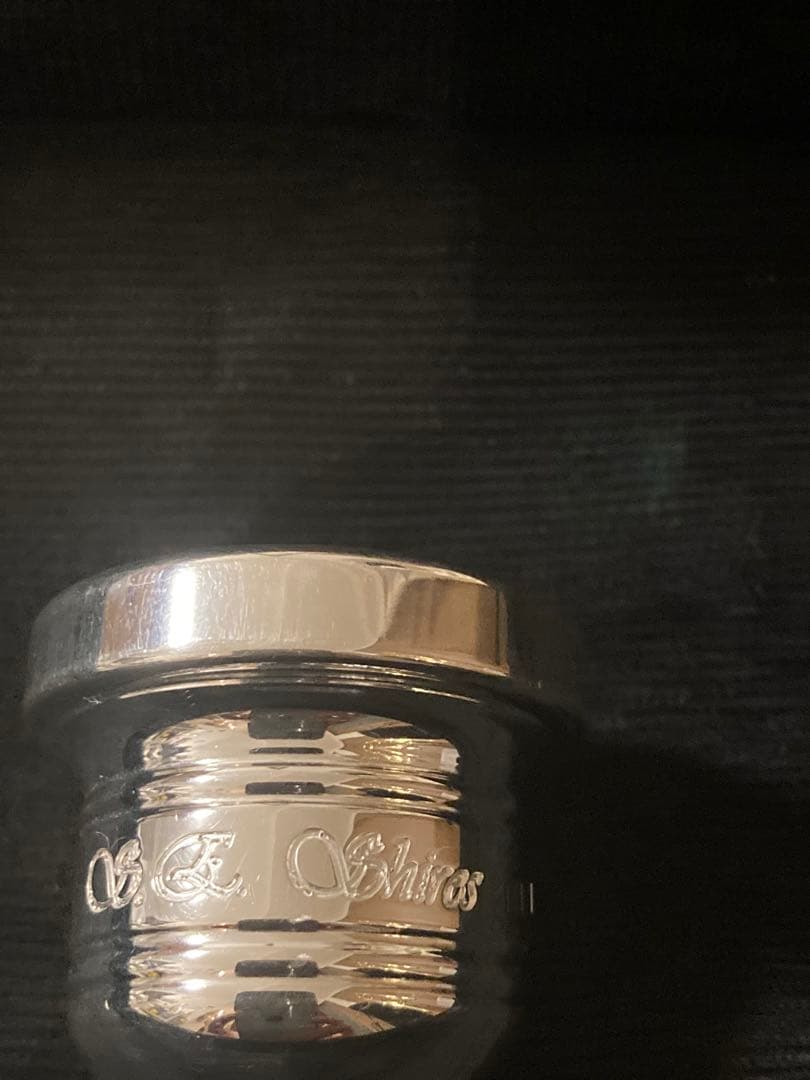 【ほぼ未使用】シャイアーズ shiresトロンボーンマウスピース 5MD