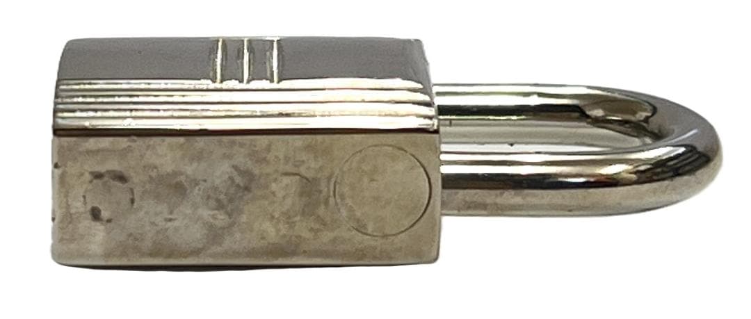 エルメス カデナ＆キー パドロック No.110 シルバー 中古品(91085)