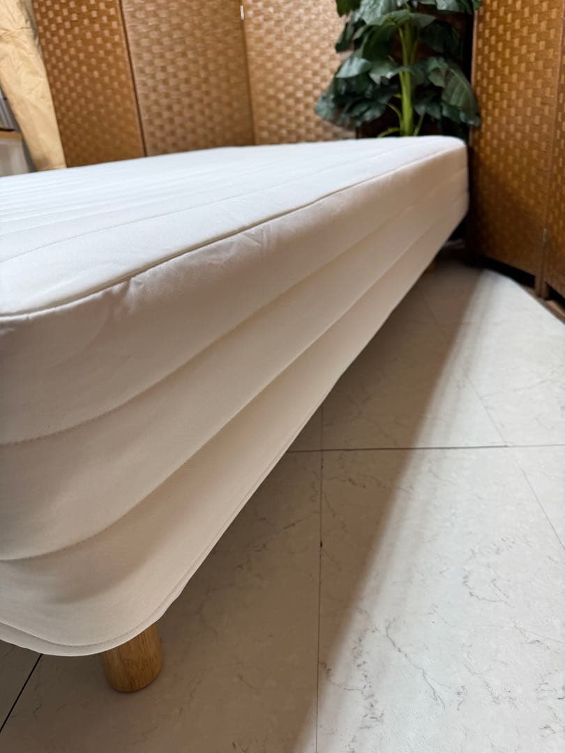 #19定価34,900円　無印良品脚付きマットレス(シングル) ※搬入・設置無料