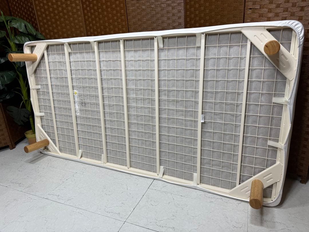 #19定価34,900円　無印良品脚付きマットレス(シングル) ※搬入・設置無料