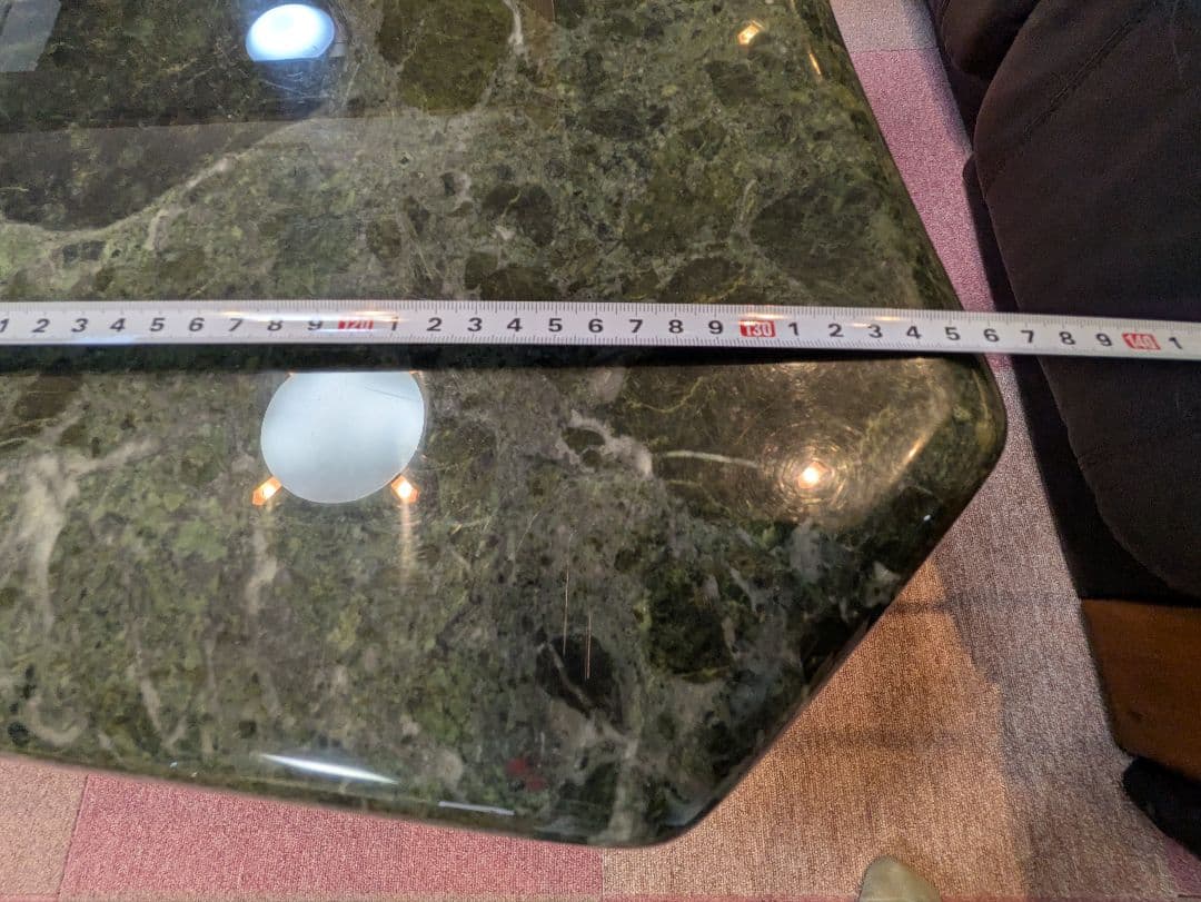 豆しば様 大理石テーブル　本革ソファー　引取限定