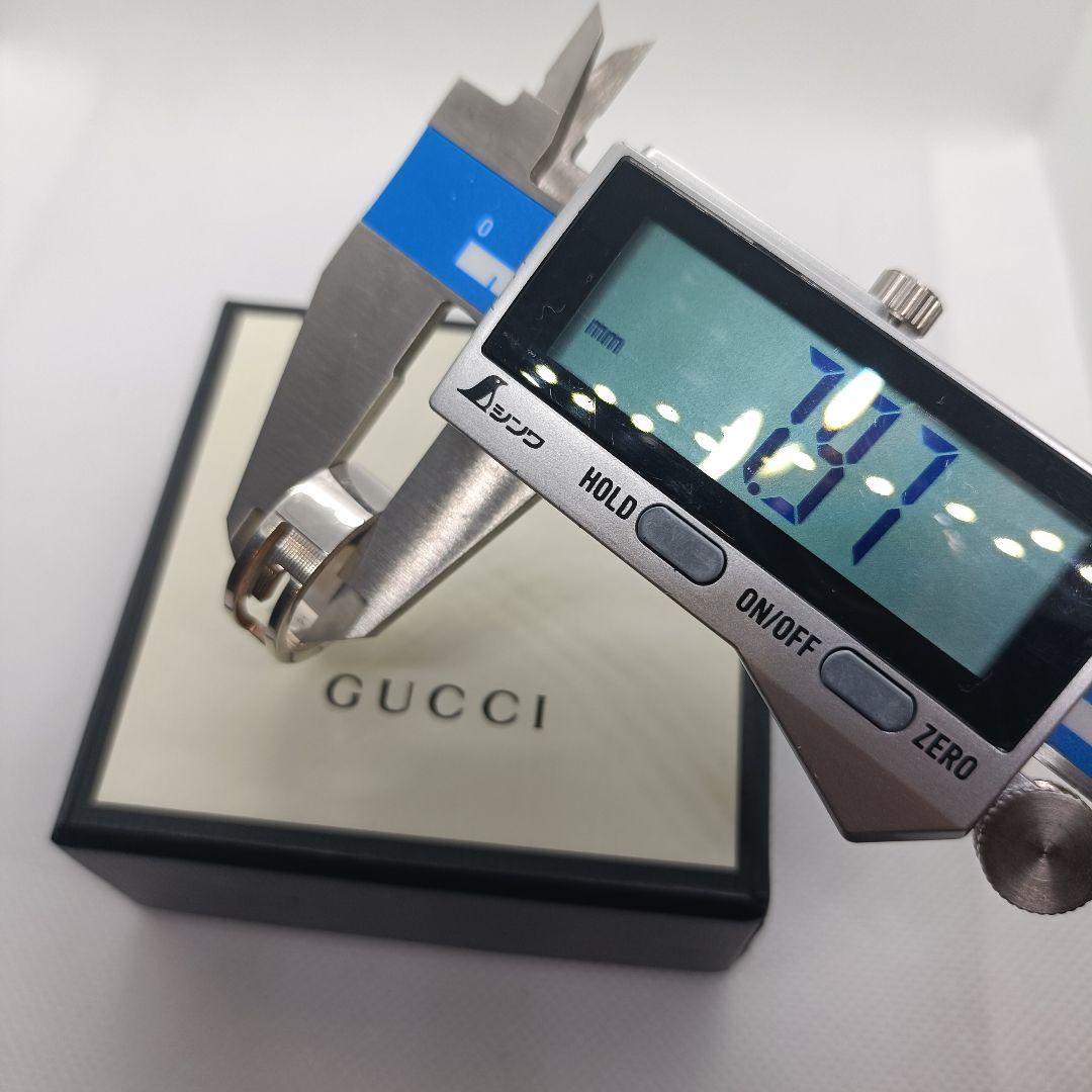 GUCCI✨　リング　20号　カットアウト　シルバー　925