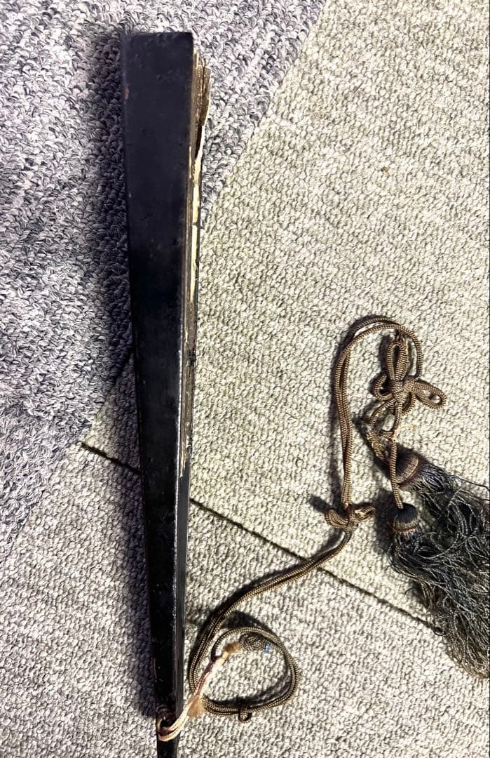 S*e様 鉄扇　武道扇子 武具　経年感あり