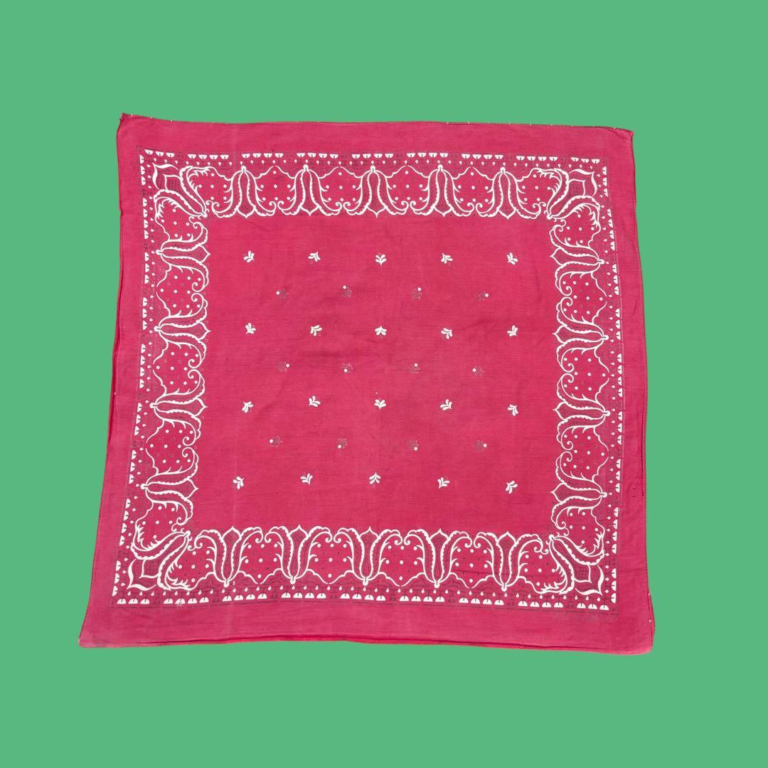 3枚セット 50s〜60s Fast Color バンダナ 象 虎 ヴィンテージ