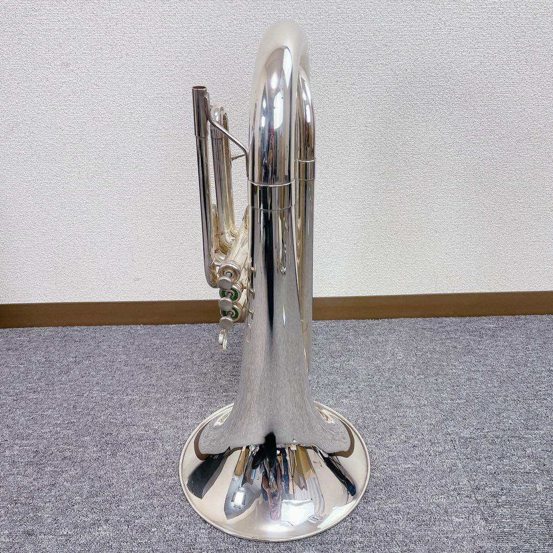 KING マーチングバリトン シルバー USA 1124-BSP