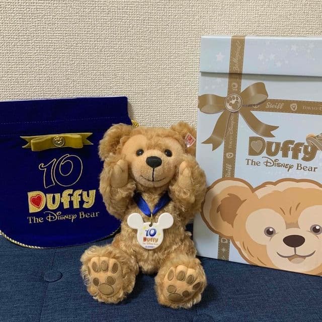 シュタイフ ダッフィー 2500体限定 ディズニーシー10周年とお友達セット