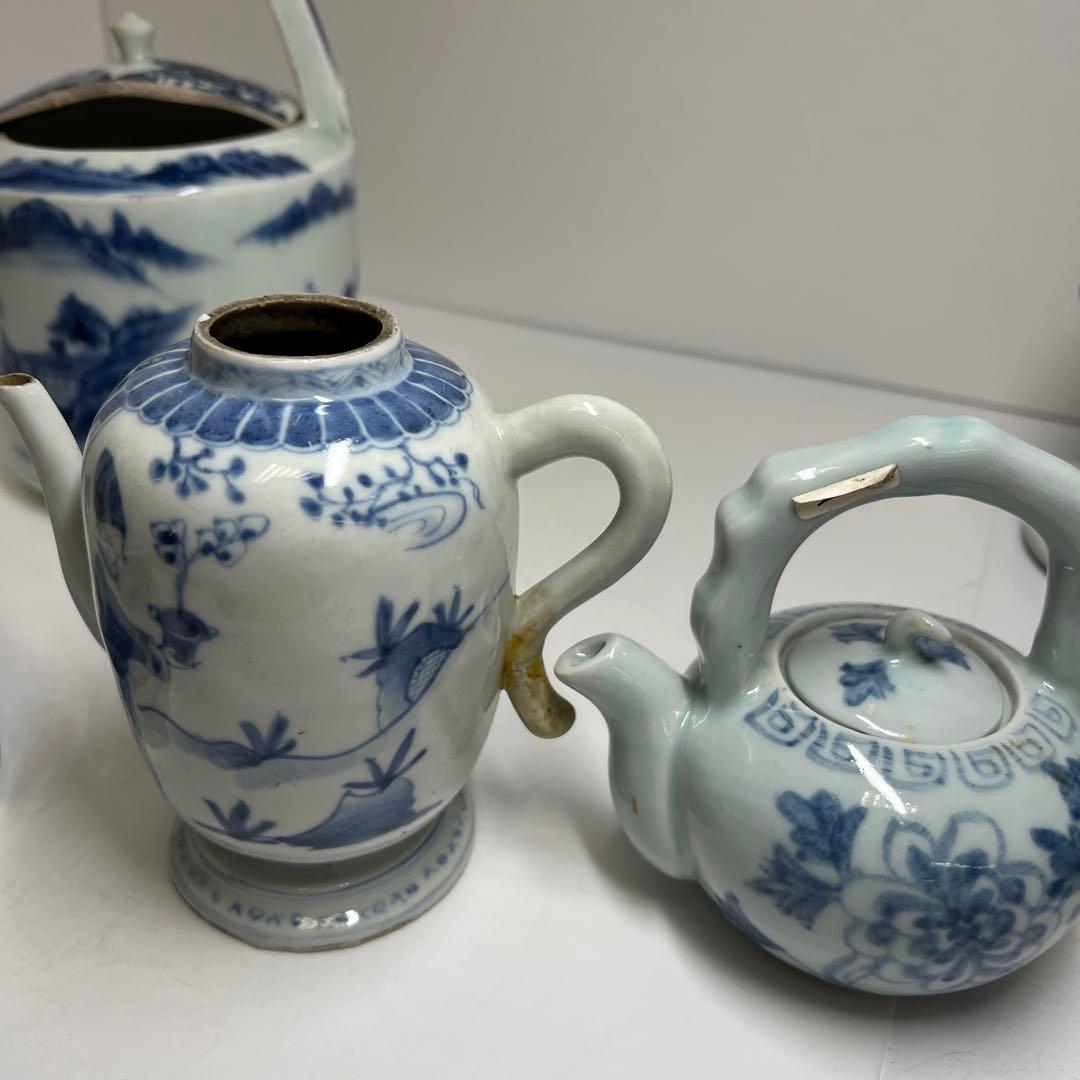 中国清時代　水次、古伊万里水次、膾皿色々　東Y7-1223③タカト