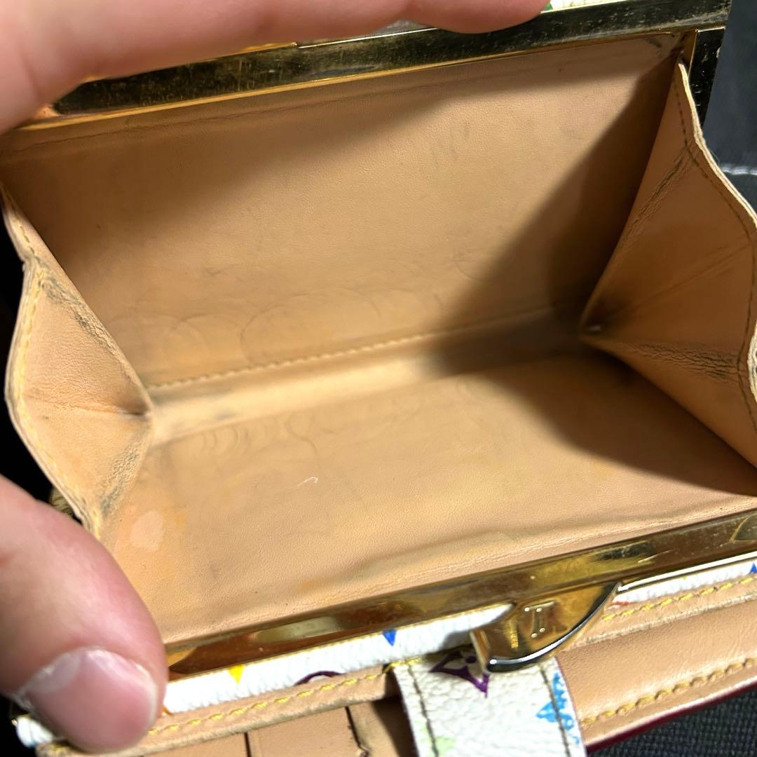 ルイヴィトン モノグラム・マルチカラー がま口財布