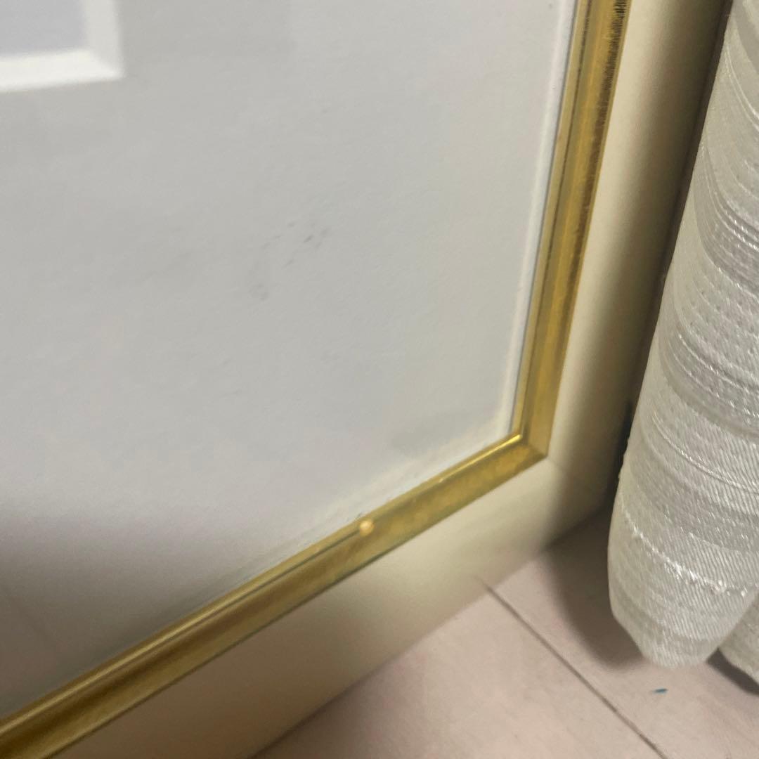 エリック・カール　親子ペンギン　リトグラフ　縦51cm横60.5cm