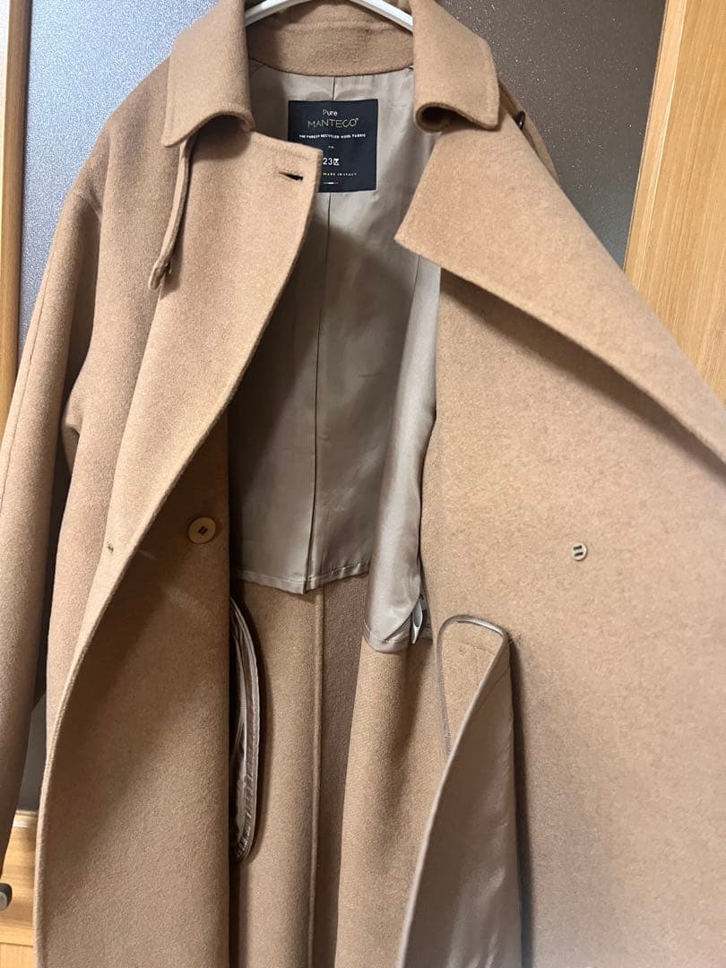 23区今季新品未使用MANTECOPure リバーコートサイズ３８