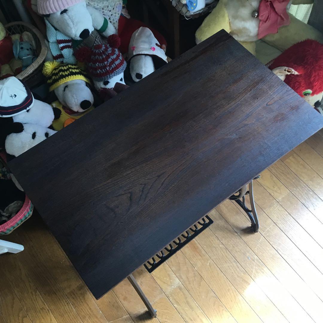 ※アンティーク※ SUMITOMO足踏みミシン脚のテーブル　アイアン