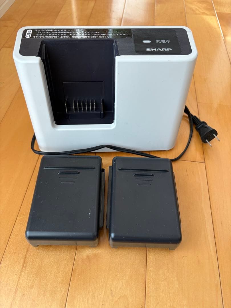 SHARP スティッククリーナー EC-AR5X-P バッテリー2つ