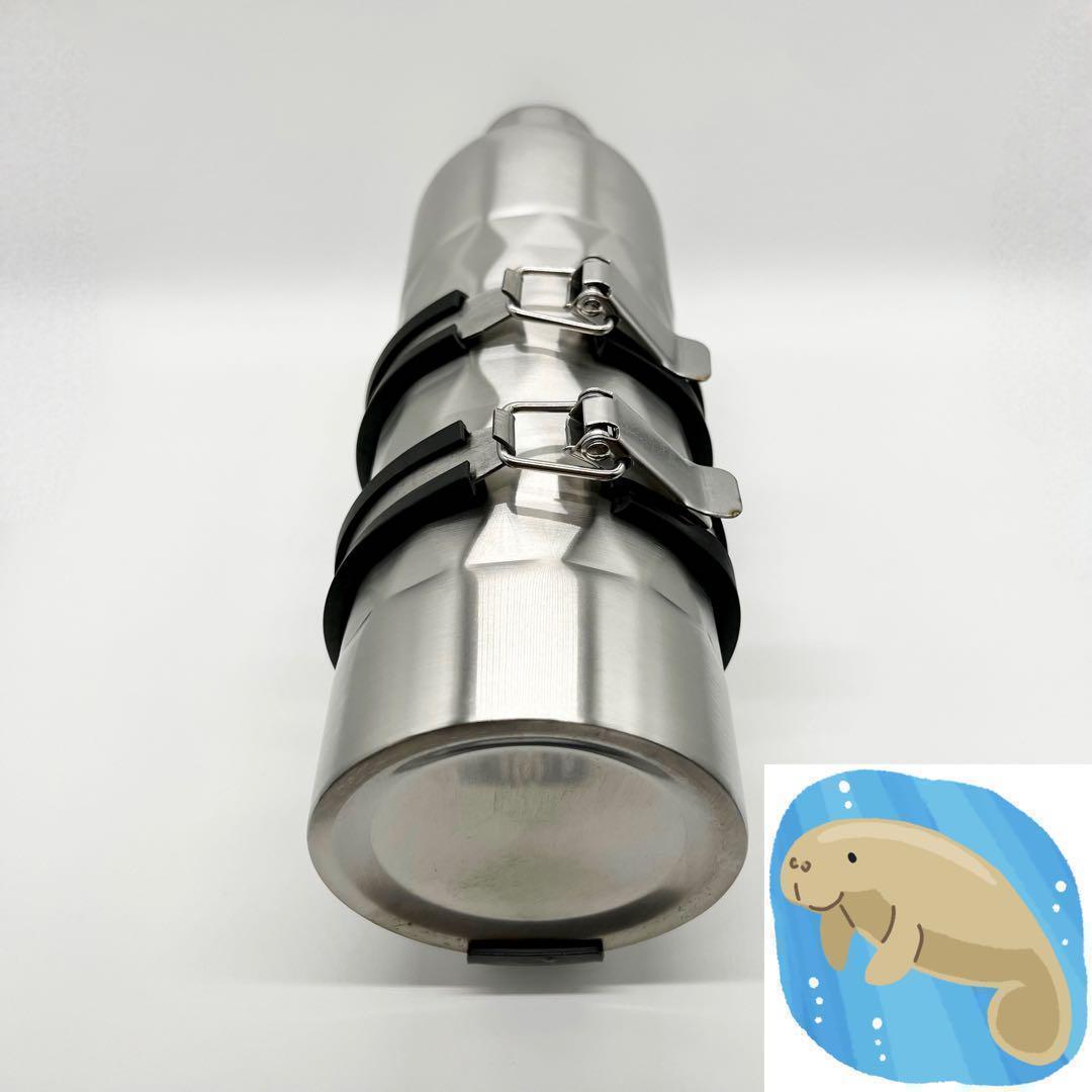 携行缶　エマージェンシー　1.5リットル　ハーレー　タンク　ステンレス　おまけ付