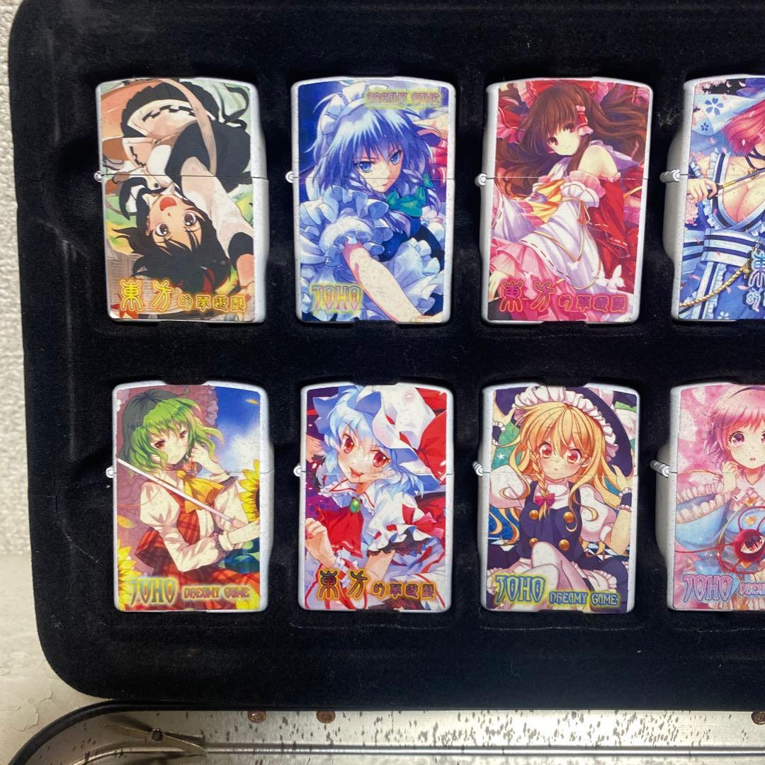 東方project 美少女　オイルライター　zippo 風　TJ