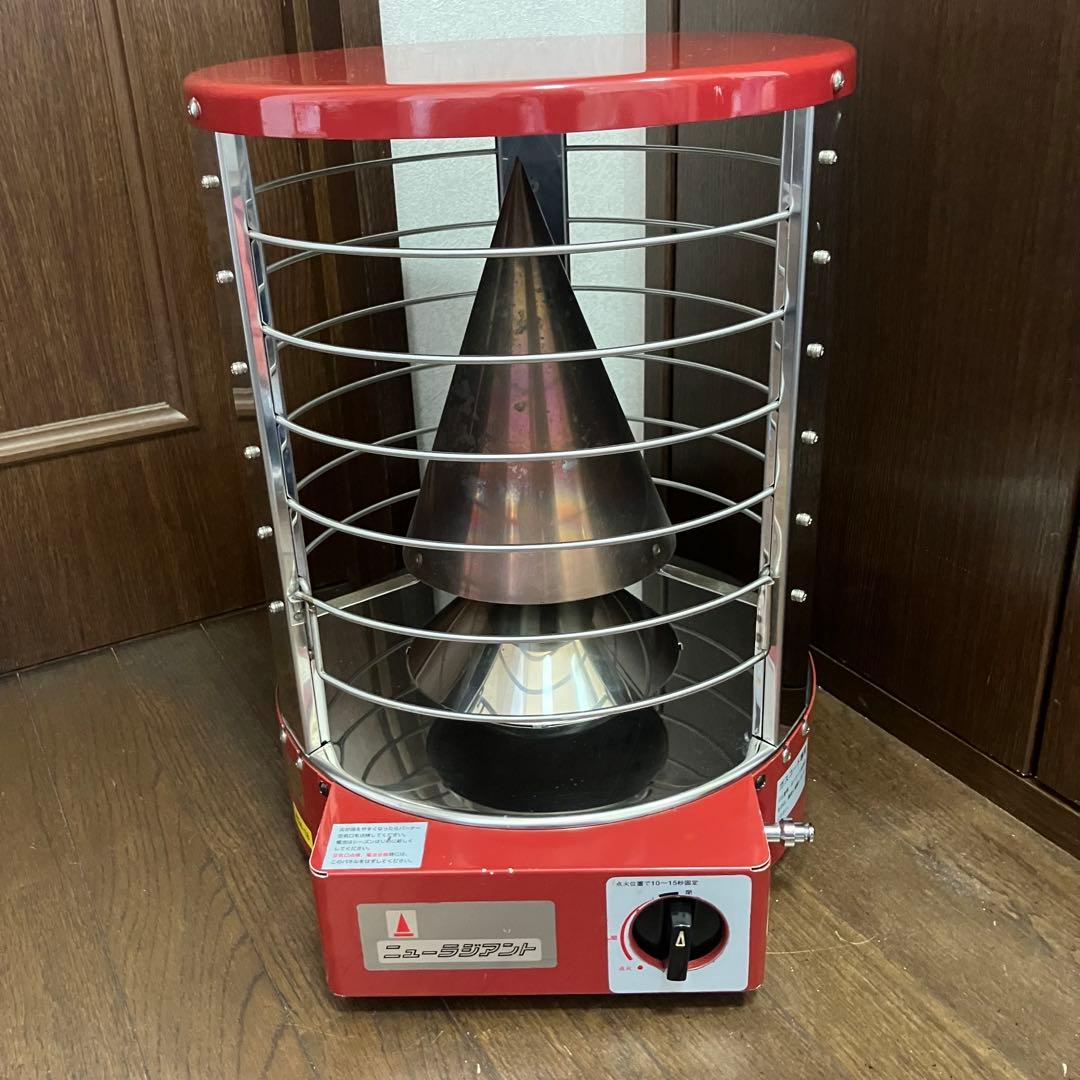 青木能率研究所 ニューラジアント AK-8 都市ガス用 ガスストーブ 動作確認済