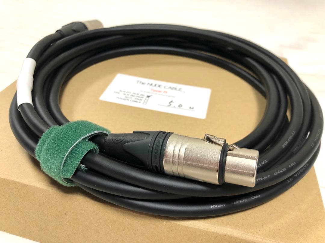 nude cable TYPE-R 5m マイク・ラインケーブル