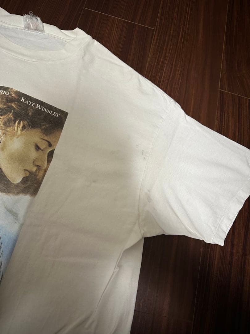 タイタニック 映画 Tシャツ ホワイト　ヴィンテージT XL WHITE