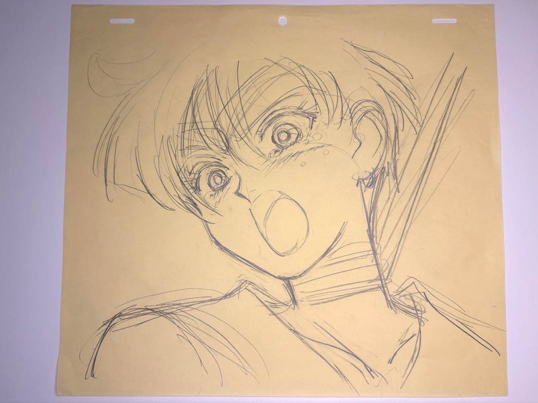 ★ 貴重品セーラームーン　★伊藤郁子直筆レイアウト修正画3点　セーラーウラヌス