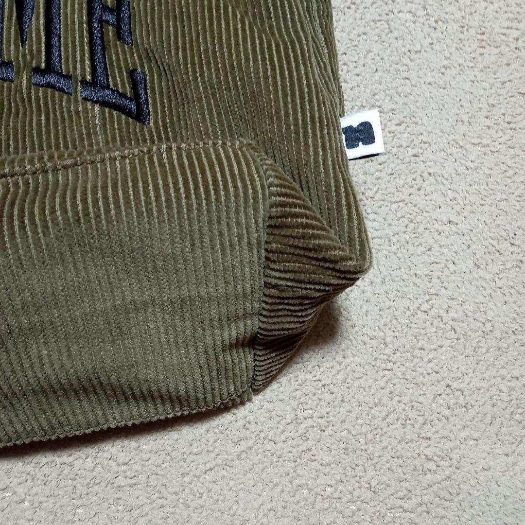 ナップタイム　naptime. Nissy 西島隆弘　コーデュロイバッグ　カーキ