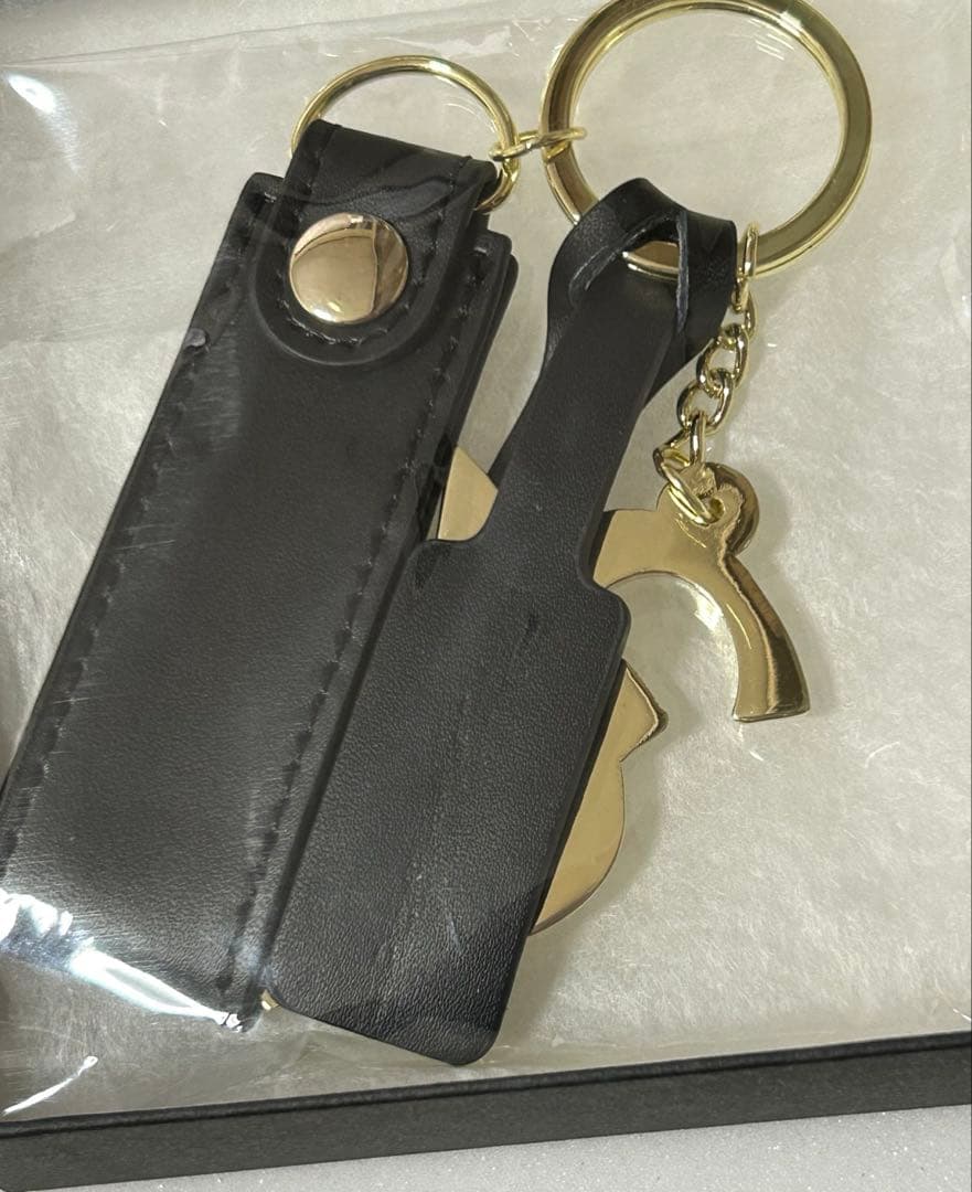 サイコパス 狡噛慎也 本革 ロゴブレスレット キーホルダー