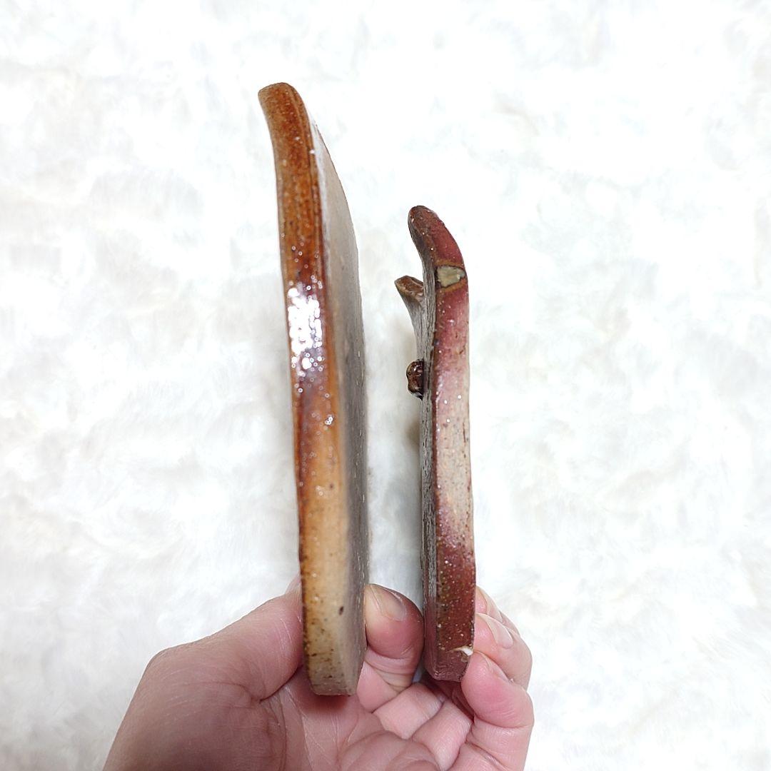 ◎【2600A】99.猫皿…備前焼