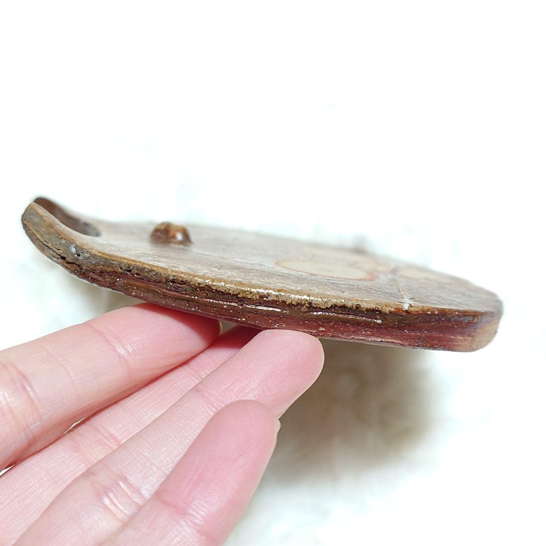 ◎【2600A】99.猫皿…備前焼