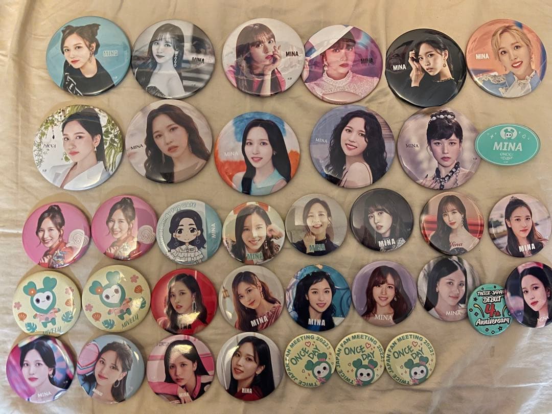 TWICE MISAMO ミナ 缶バッジ