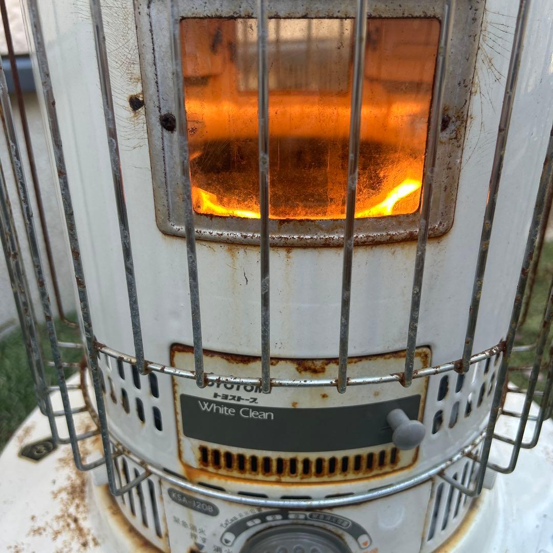 トヨトミ 自然通気形解放式 石油ストーブ KSA-120B/災害 緊急時 非常用