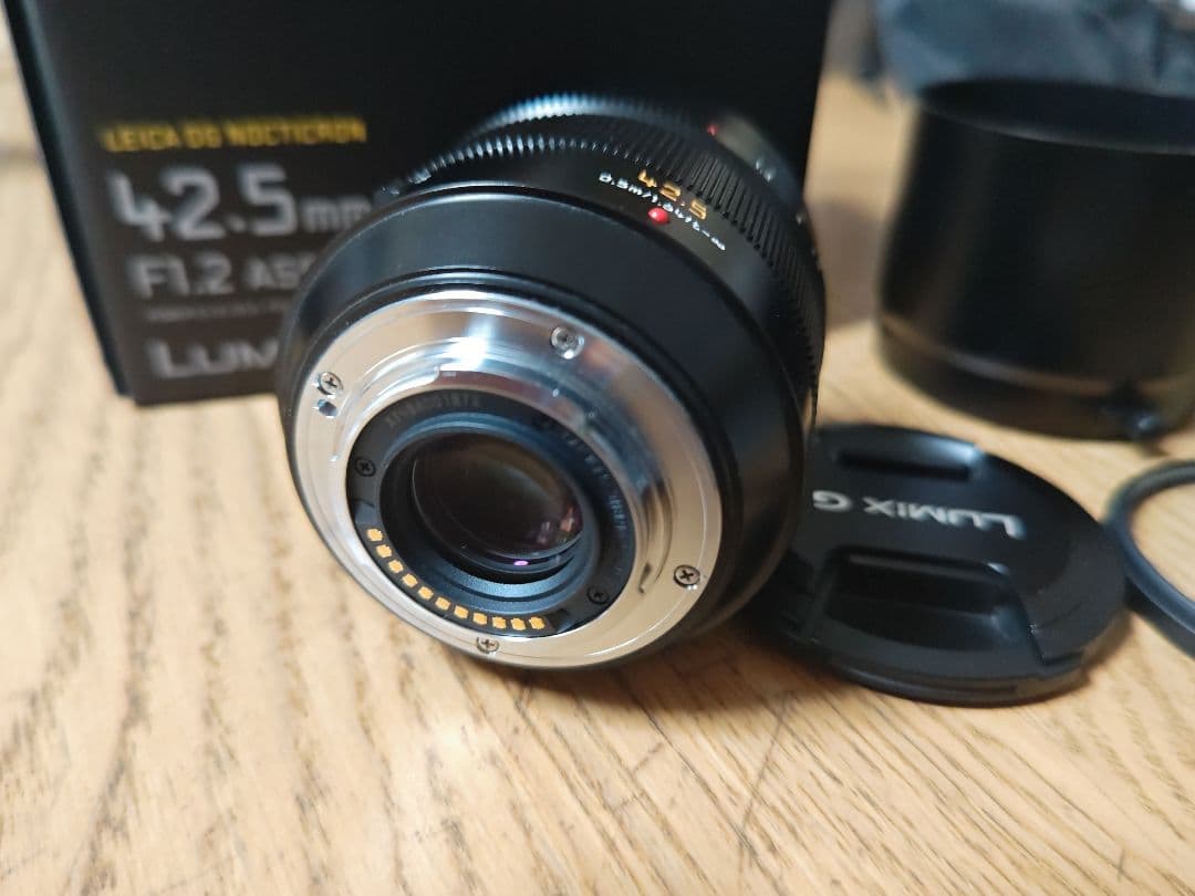【美品★箱付属品あり】nocticron42.5mmF1.2