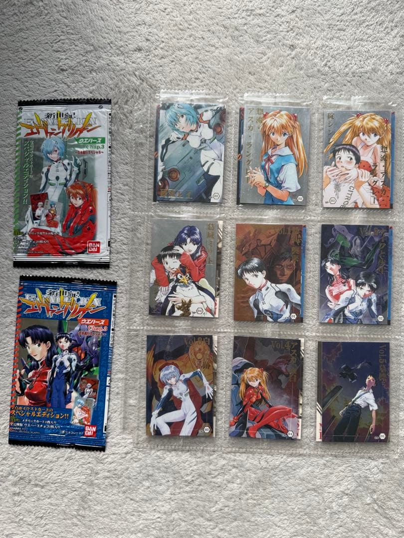 エヴァンゲリオン　ウェハース　カード