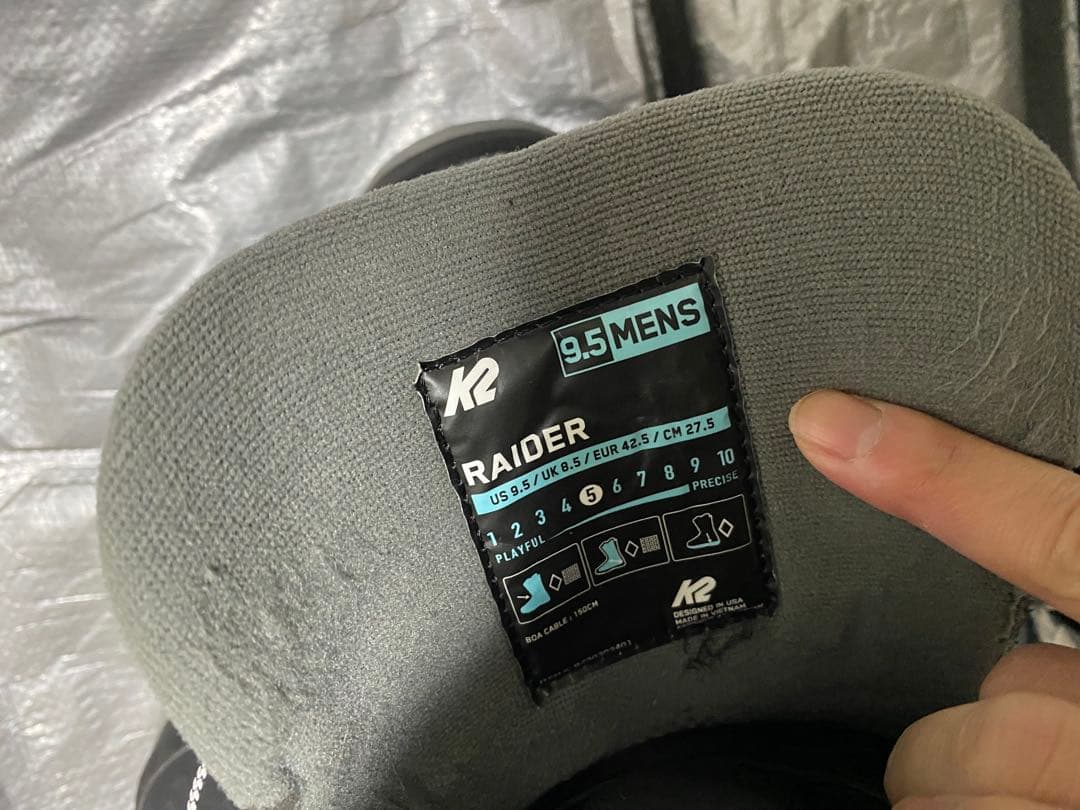 Ｋ2 k2スノーボードブーツ(男性用) ブラック