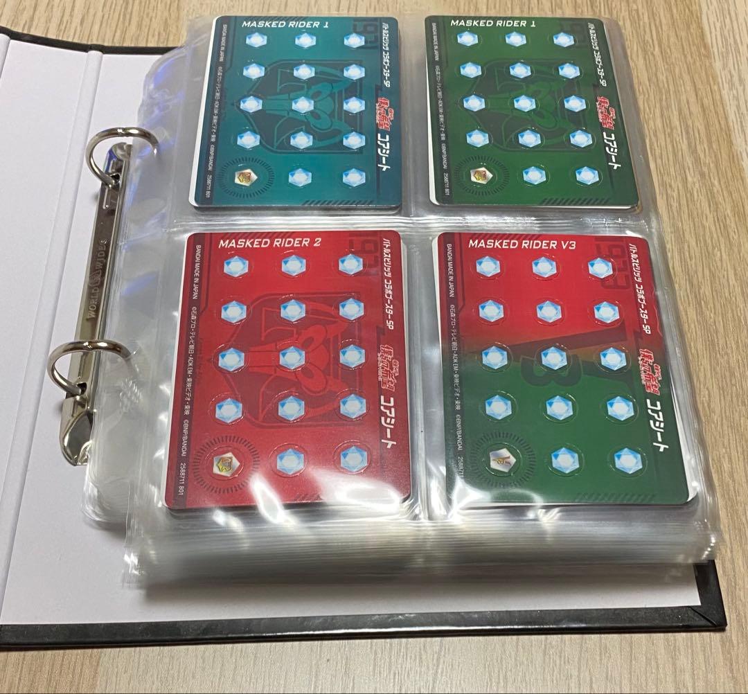 バトスピ　仮面ライダー　セミコンプ　バインダーセット