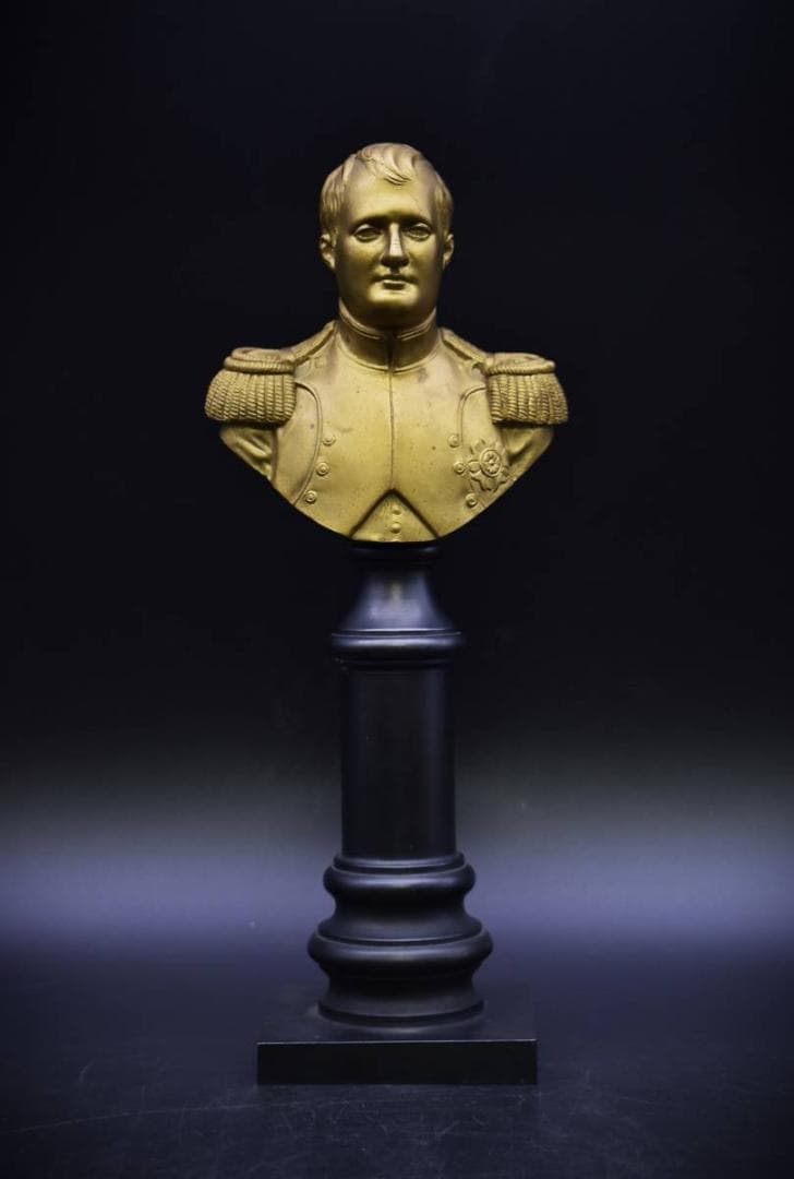 ナポレオン ボナパルト NAPOLEON ブロンズ像 バスト肖像画 頭像彫刻