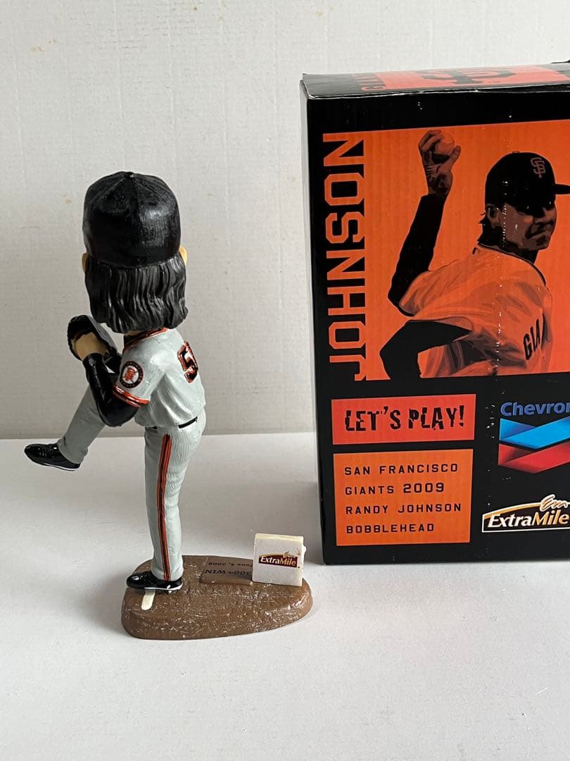 SFジャイアンツ　2009年　球場配布　 ランディ・ジョンソン　ボブルヘッド